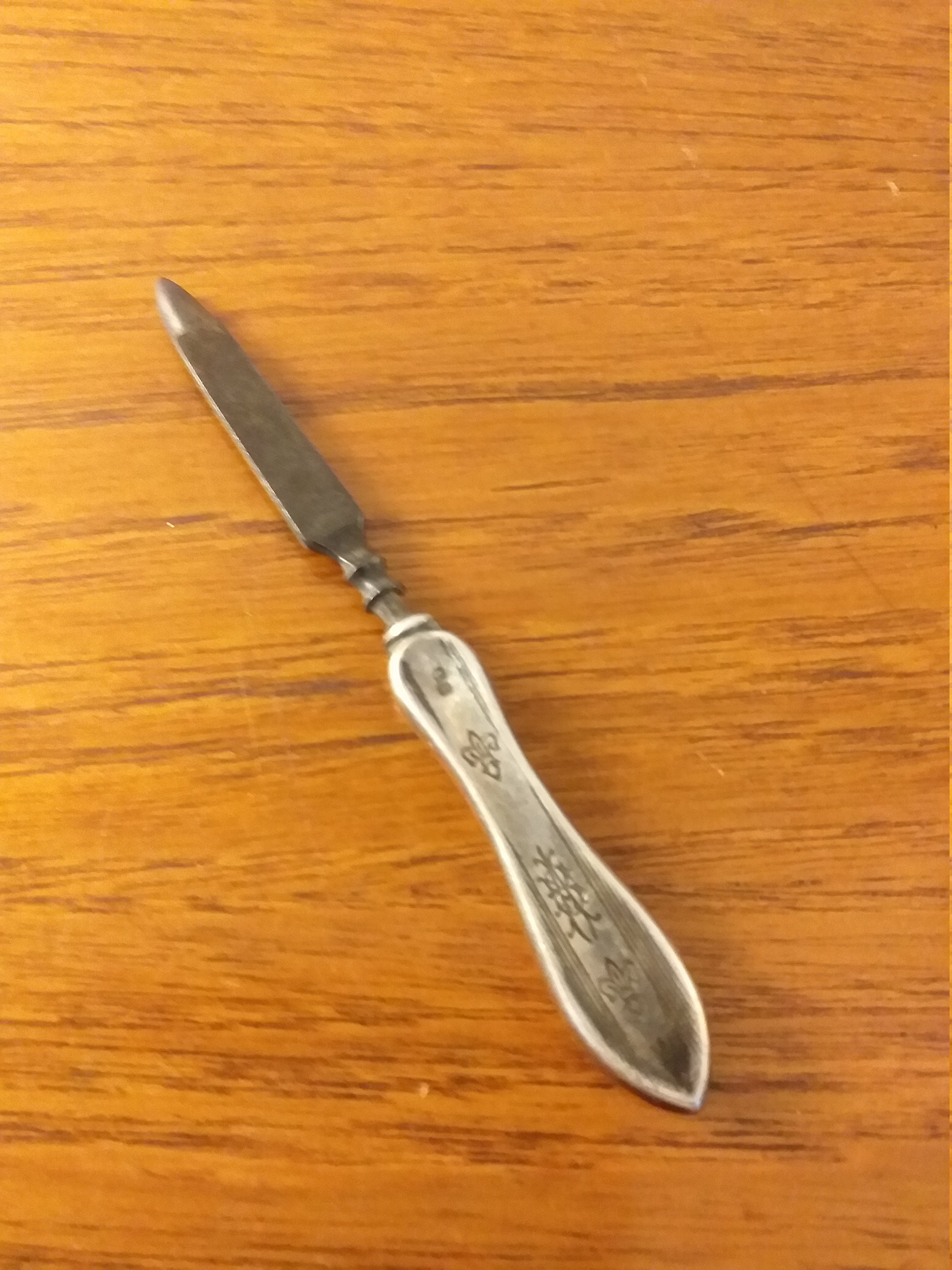 A vintage file with silver handle hallmarked Etsy