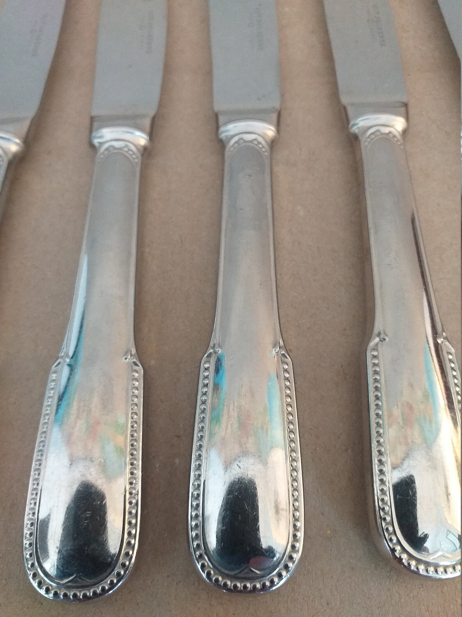 8 Guy Degrenne vintage dinner knives Etsy