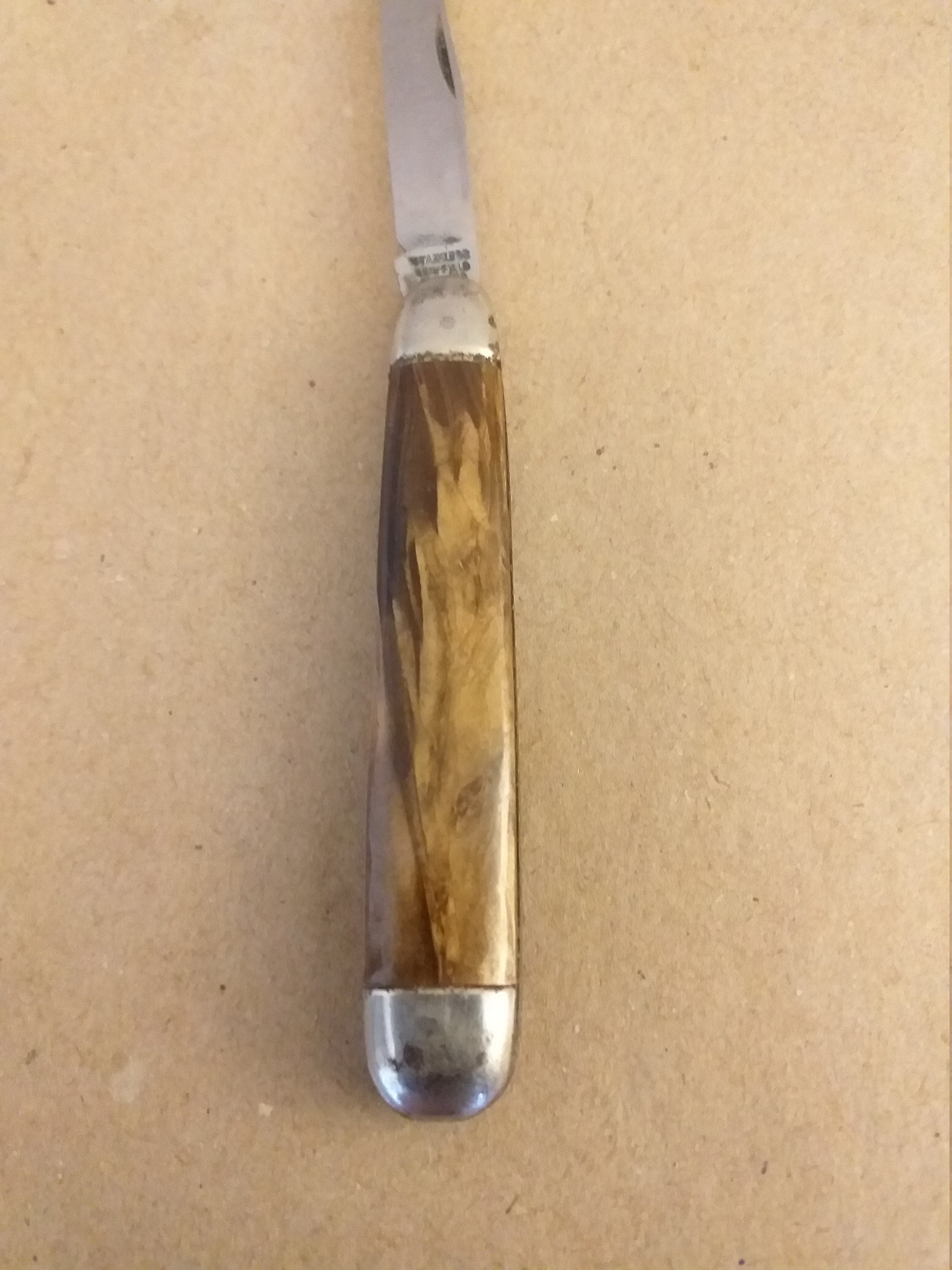 A vintage pocket fruit knife Sheffield stainless steel. Etsy