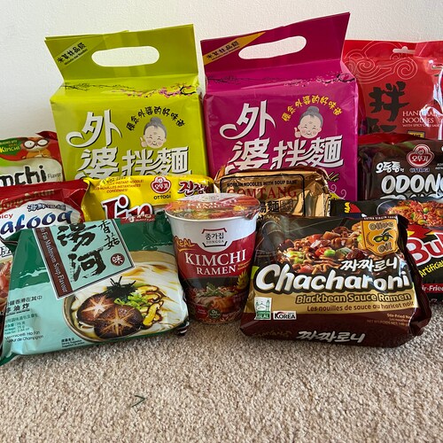 Japanese Ituski Instant Ramen Variety 6 Pack Setkyushu Etsy