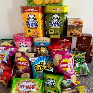 Asian Snack Box: No Duplicate Items!