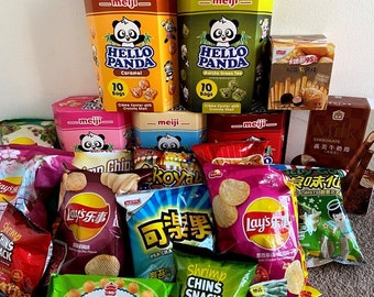 Asian Snack Box: No Duplicate Items!