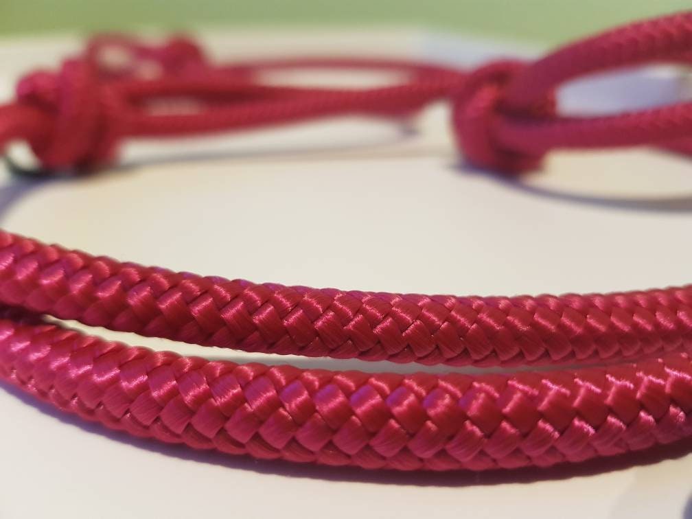 Bit Less Rope Halter Bitless Bridle ( Rope Halter Bridle ) Hand Made - Etsy