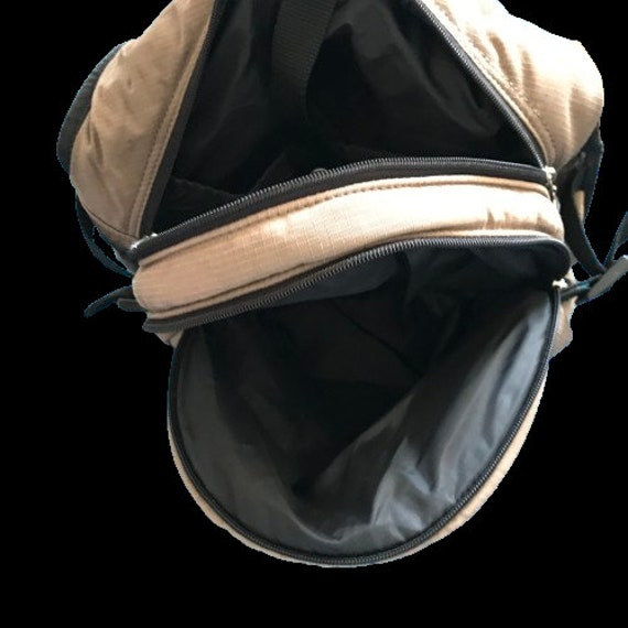 Y2K 2000S 90S ROXY Ripstop Nylon Brown Sling Bag … - image 4