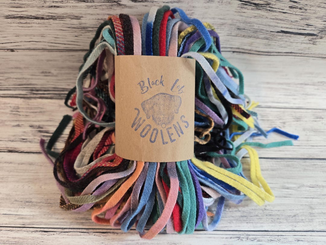 Mixed Bag of #6 100 Dorr Mill Wool Strips for Rug Hooking #6, 6/32" - Etsy