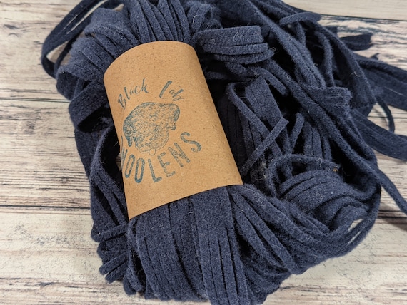 Washed Wool Strips #6 Wool Rug Hooking Strips Mill Dyed Shades of Earth Tones Texture Bundle 100 #4