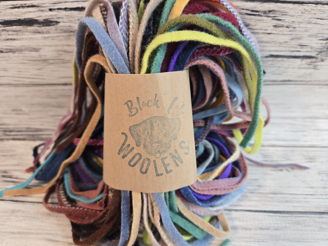 Mixed Bag of #6 100 Dorr Mill Wool Strips for Rug Hooking - Etsy