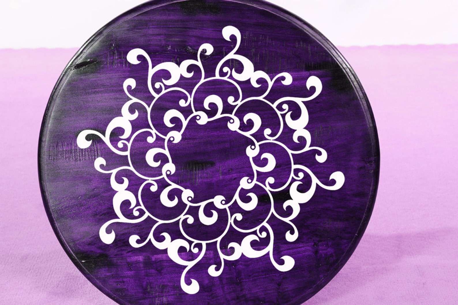 Medallion Wall Decal Retro Decor Decorazione del Vecchio Etsy