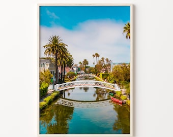 Venice Beach Print, Venice Beach Art, Los Angeles, Venice Beach Poster, Venice Beach Wall Art, Los Angeles Art, Los Angeles Wall Art, Travel