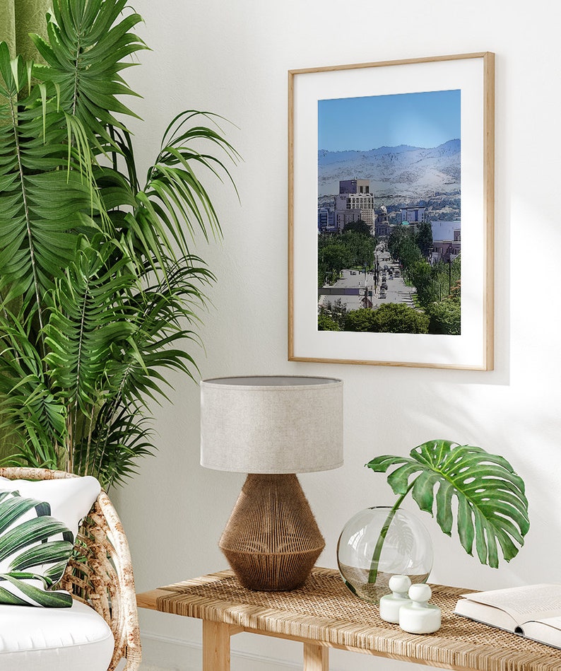 Boise Print, Boise Poster, Boise Art, Boise Gift, Boise Wall Art, Boise