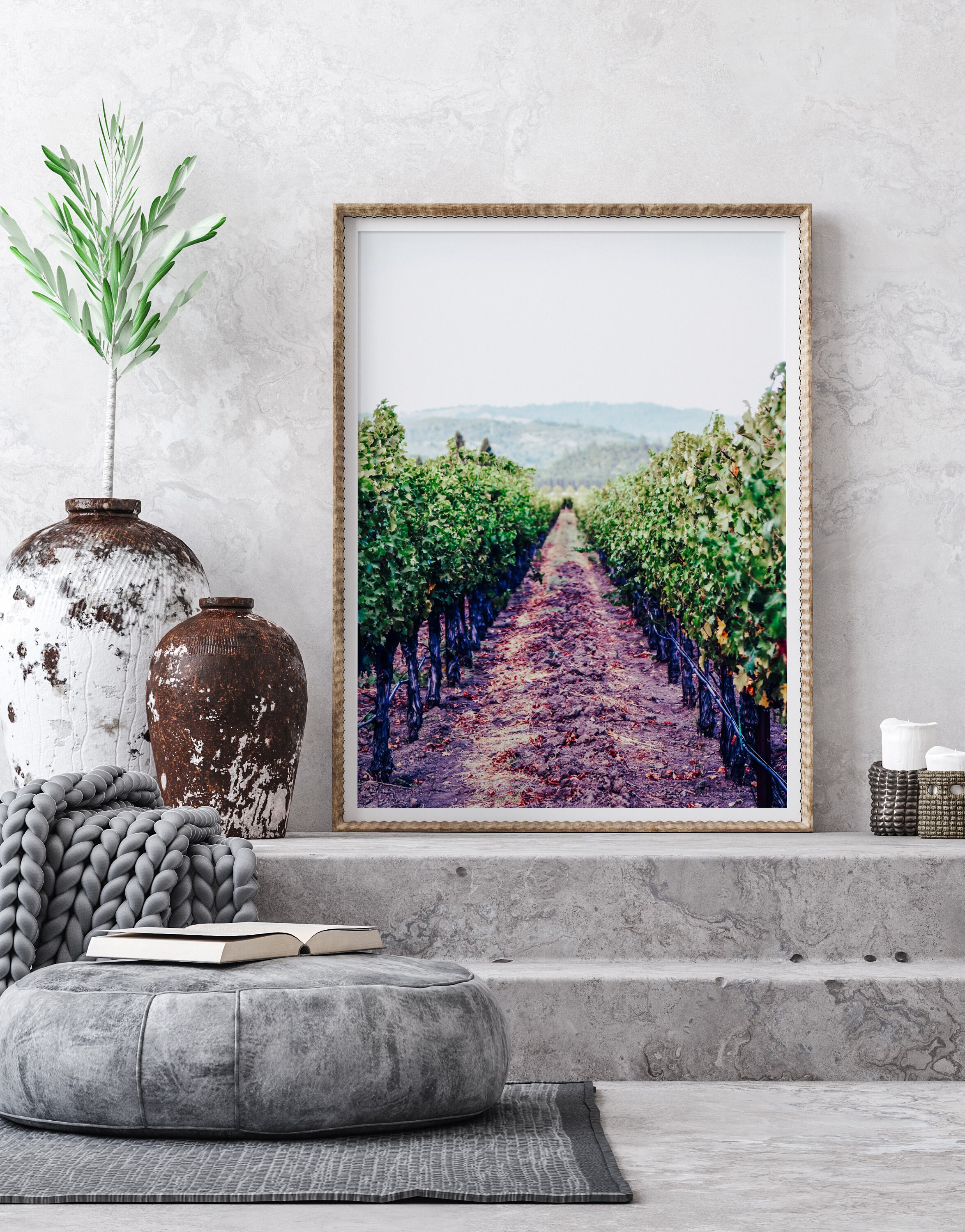Napa Valley Wall Art Print, Napa Valley Wall Art Decor, Napa Valley Photo, Napa Valley Travel