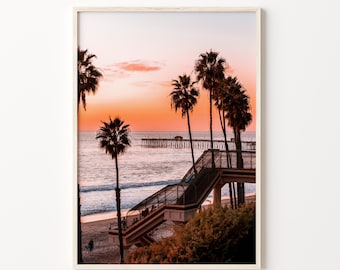 San Clemente Print, San Clemente Poster, San Clemente Art, San Clemente Wall Art, San Clemente Art Print, California, San Clemente Artwork