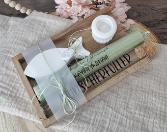 Candle set gift for communion confirmation Gift set | Candle box | Gift of money