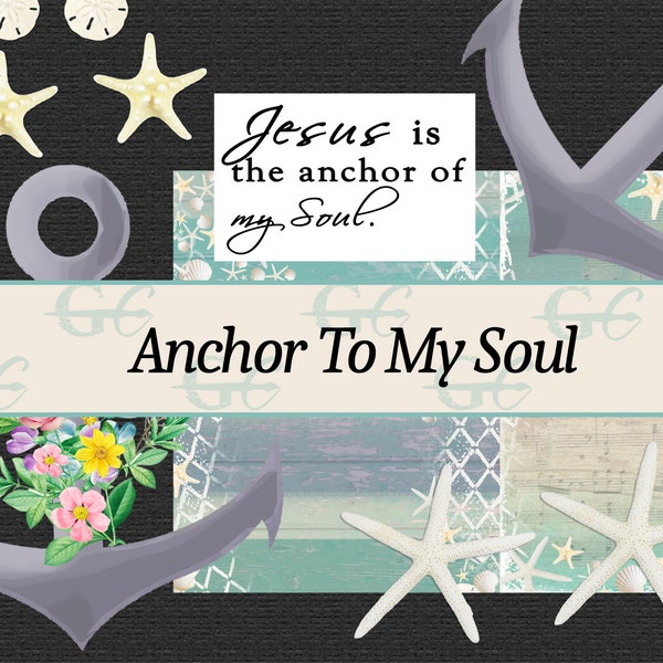 Anchor Bible Verse - Etsy