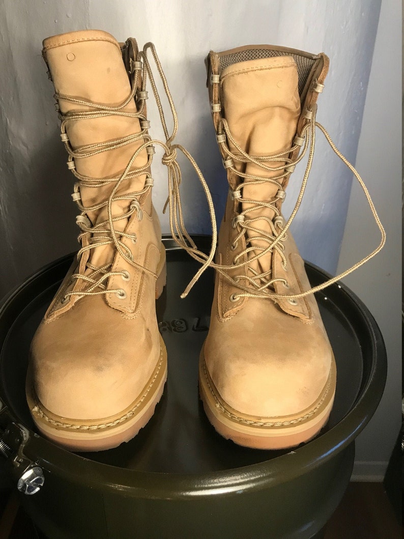 Canadian Army Combat boots Desert Steel toe Etsy