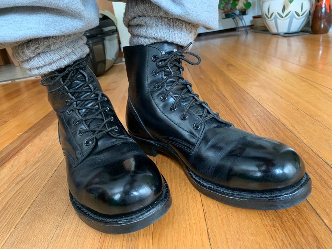 Canadian Army Parade boots pre-own made by H.H. brown | Etsy