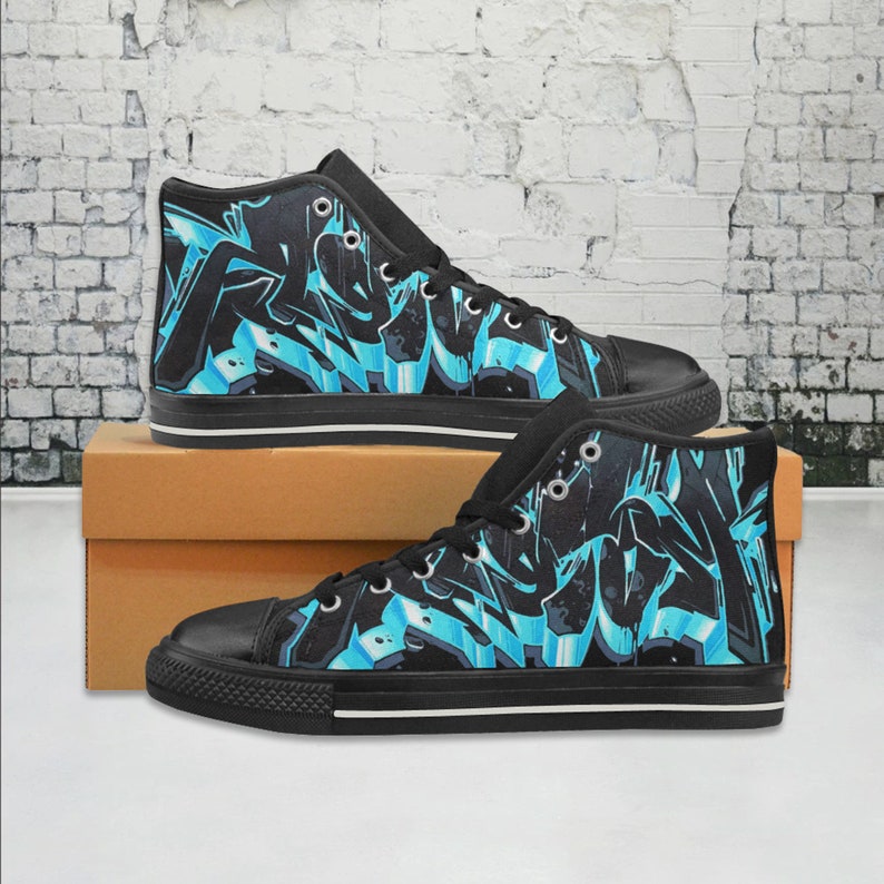 graffiti custom shoes