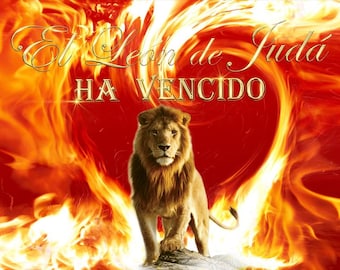 Lion of Judah Flag: Christian Worship Banner, Spiritual Warfare Art (36x54 in)