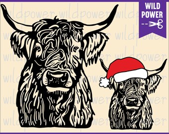 Free Free 225 Scottish Highland Cow Svg SVG PNG EPS DXF File