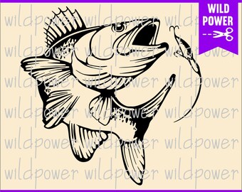 Free Free 291 Walleye Fishing Svg SVG PNG EPS DXF File