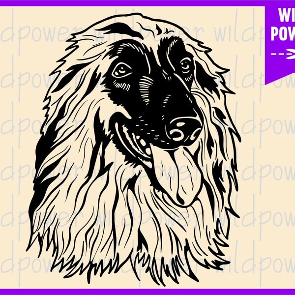 Afghan Hound Face svg,Afghan Hound dog svg,Afghan Hound clipart,Afghan Hound vector,Afghan Hound shirt,Dog svg,Pets svg files