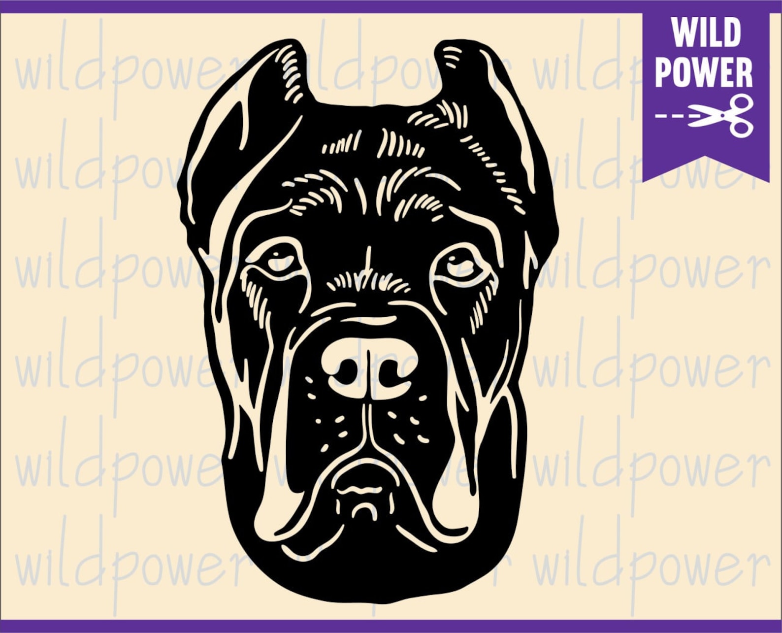 Cane Corso svg dog svg file for cricut peeking dogmastiff Etsy