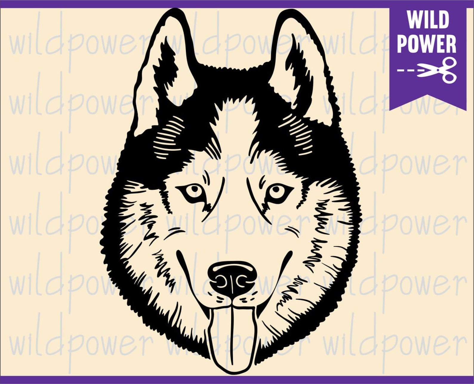 Husky SVG Dog Clipart Siberian Husky Cricut Dog - Etsy