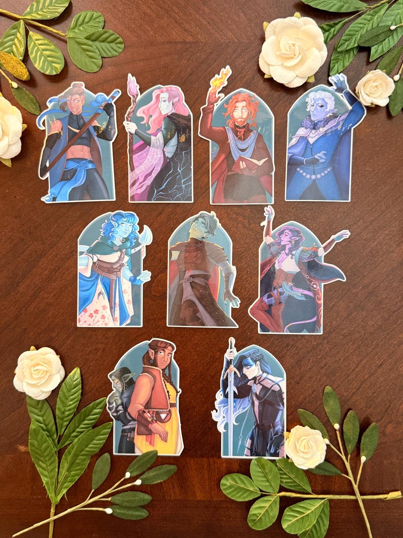 Mighty Nein Sticker Set | Critical Role