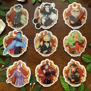 Set de pegatinas de Bells Hells / Critical Role [Edición limitada]