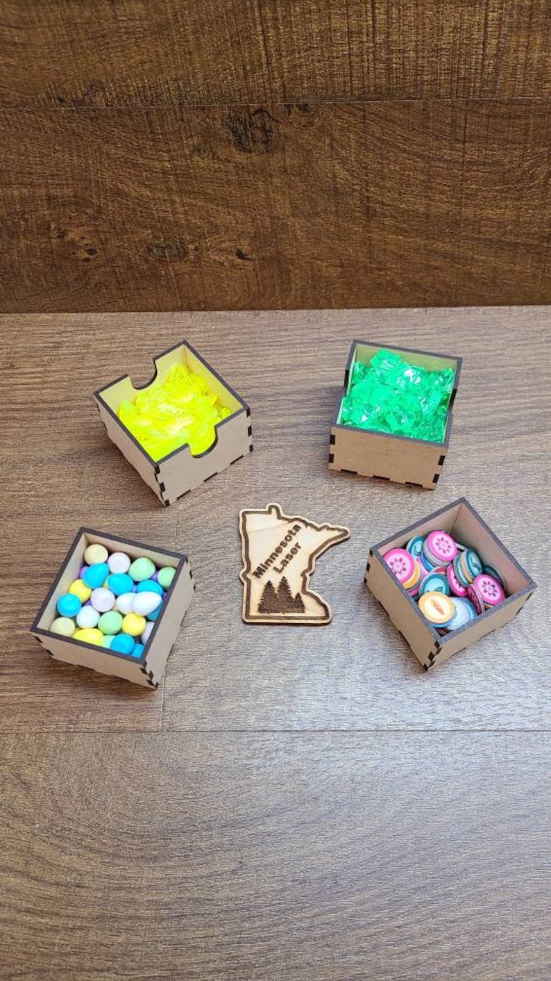 Board game bits and pieces storage trays