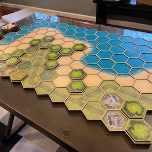 Hex Board For Memoir &#39;44 Game
