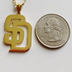 San Diego charm | Gifts For Her | Sports Fan| City Pendant | California Charm | Boyfriend gift