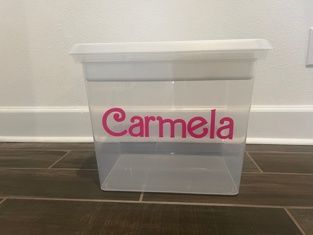 Personalized Barbie Doll Storage - Etsy
