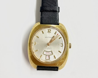 Vintage Waltham Watch , Swiss 17 Jewel Movement