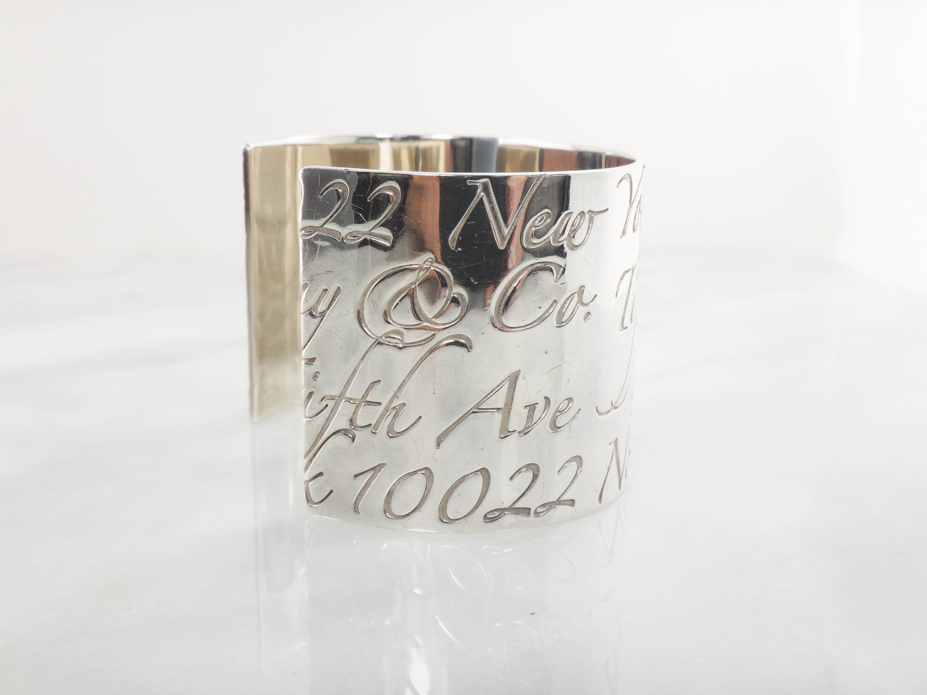 Vintage Authentic Tiffany Sterling Silver Cuff Bracelet Vintage Authentic Tiffany Sterling Silver Cuff Bracelet
