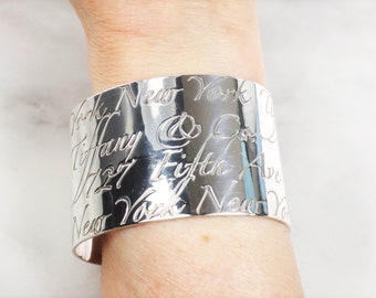 Vintage Authentic Tiffany Sterling Silver Cuff Bracelet Vintage Authentic Tiffany Sterling Silver Cuff Bracelet