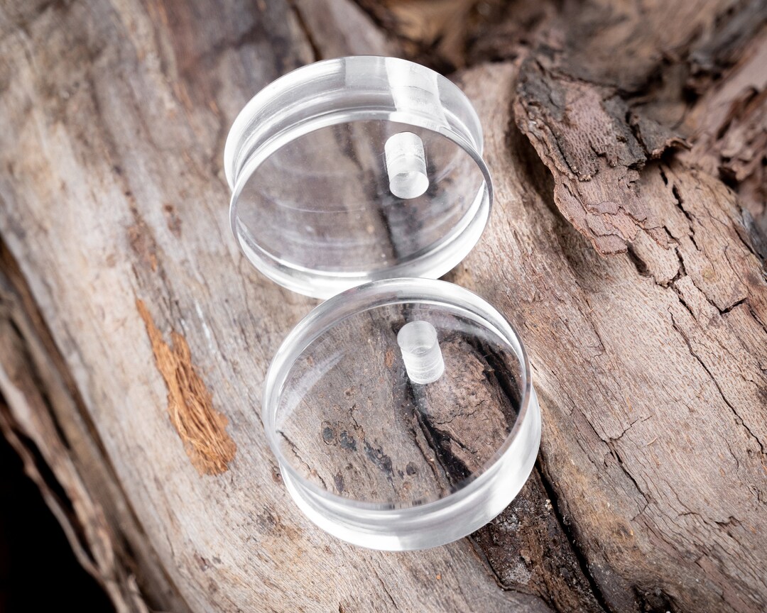 Clear Ear Plugs With Holes Clear Ear Plugs Plexiglas Ear Etsy
