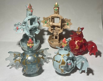 Bakugan Nueva Vestroia Nemus y Mega Nemus