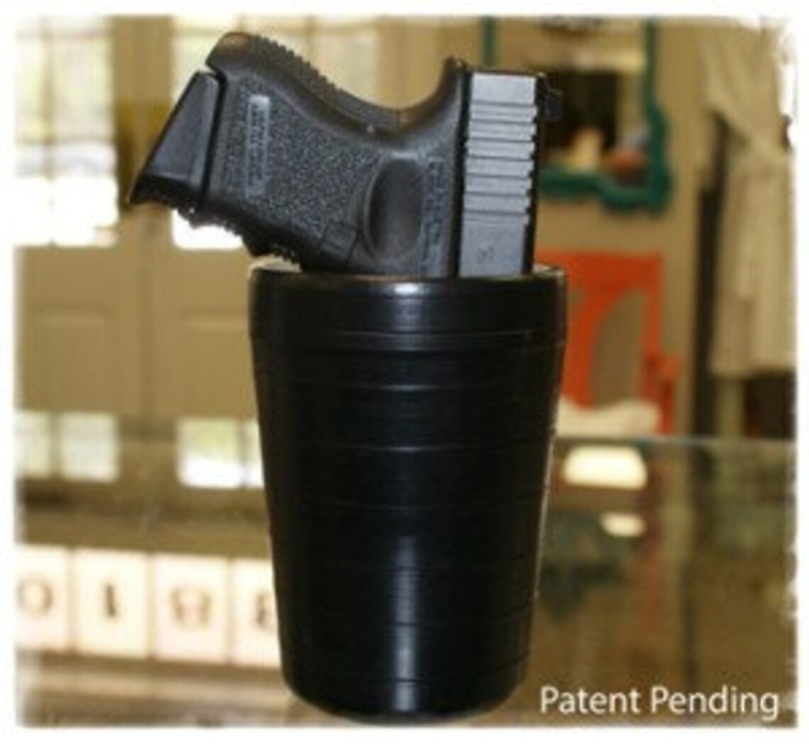 Pistol Cup Holster A Gun Holster for Your Cup Holder Golf Cart for Jeep