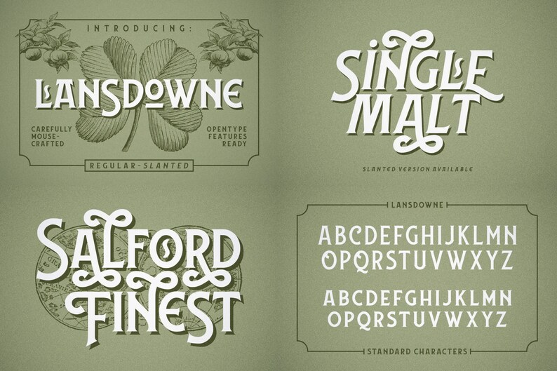 Vintage Font Bundle Big Title Font Calligraphy Font Elegant Etsy vintage-font-bundle-big-title-font-calligraphy-font-elegant-etsy