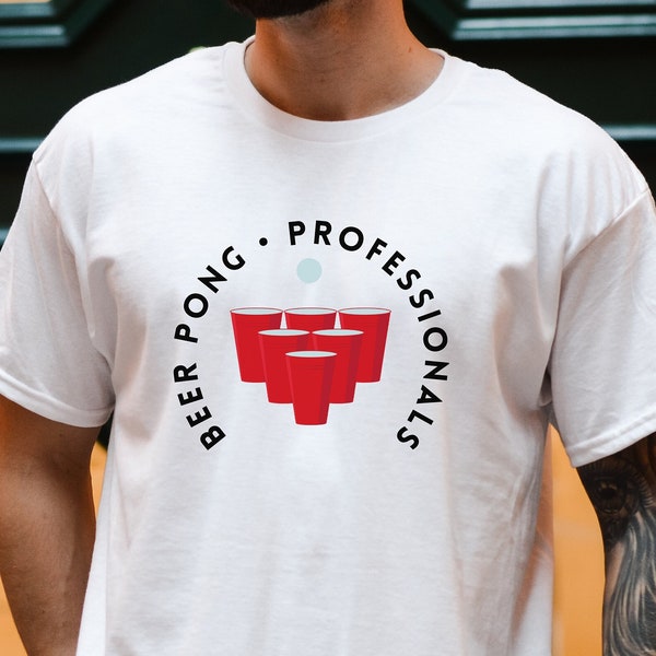 Beer Pong Professionals T-Shirt - Profi Bier Pong Shirt