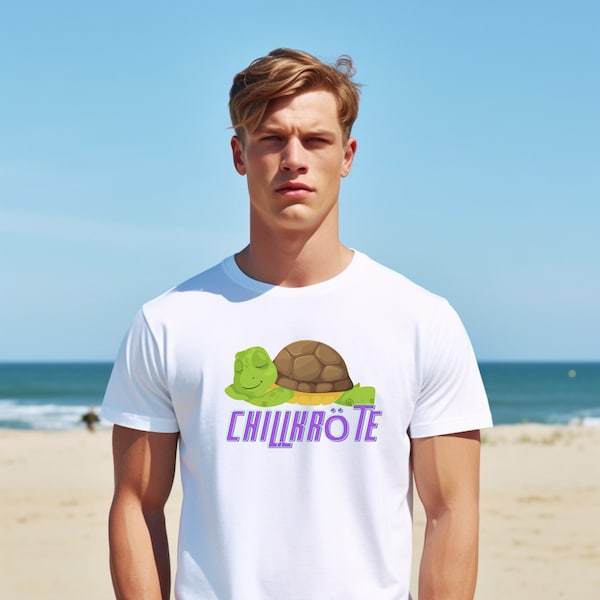 Chillkröte - UNISEX T-Shirt - Für Fans und Besitzer einer Schildkröte