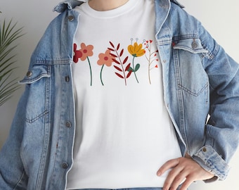 Flower Power - Flower T-Shirt - colorful spring meadow