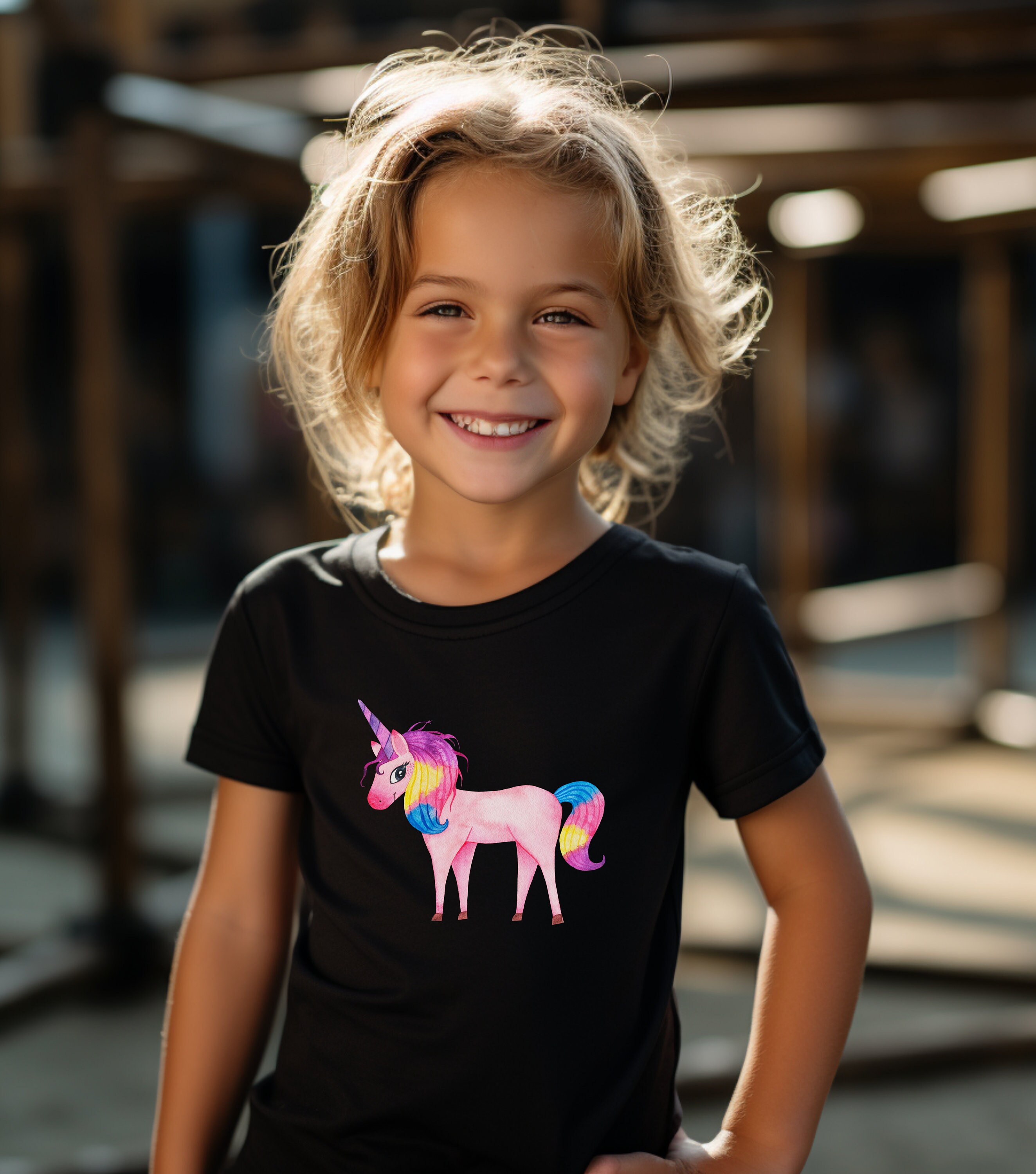 Eenhoorn Kinder T Shirt Gr. 110 116 122 128 134 146 t shirts voor kinderen kinder t shirt dierenliefhebbers eenhoorn shirt Etsy Belgie