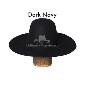 Open Crown Felt Cowboy Hat - Etsy display picture 3