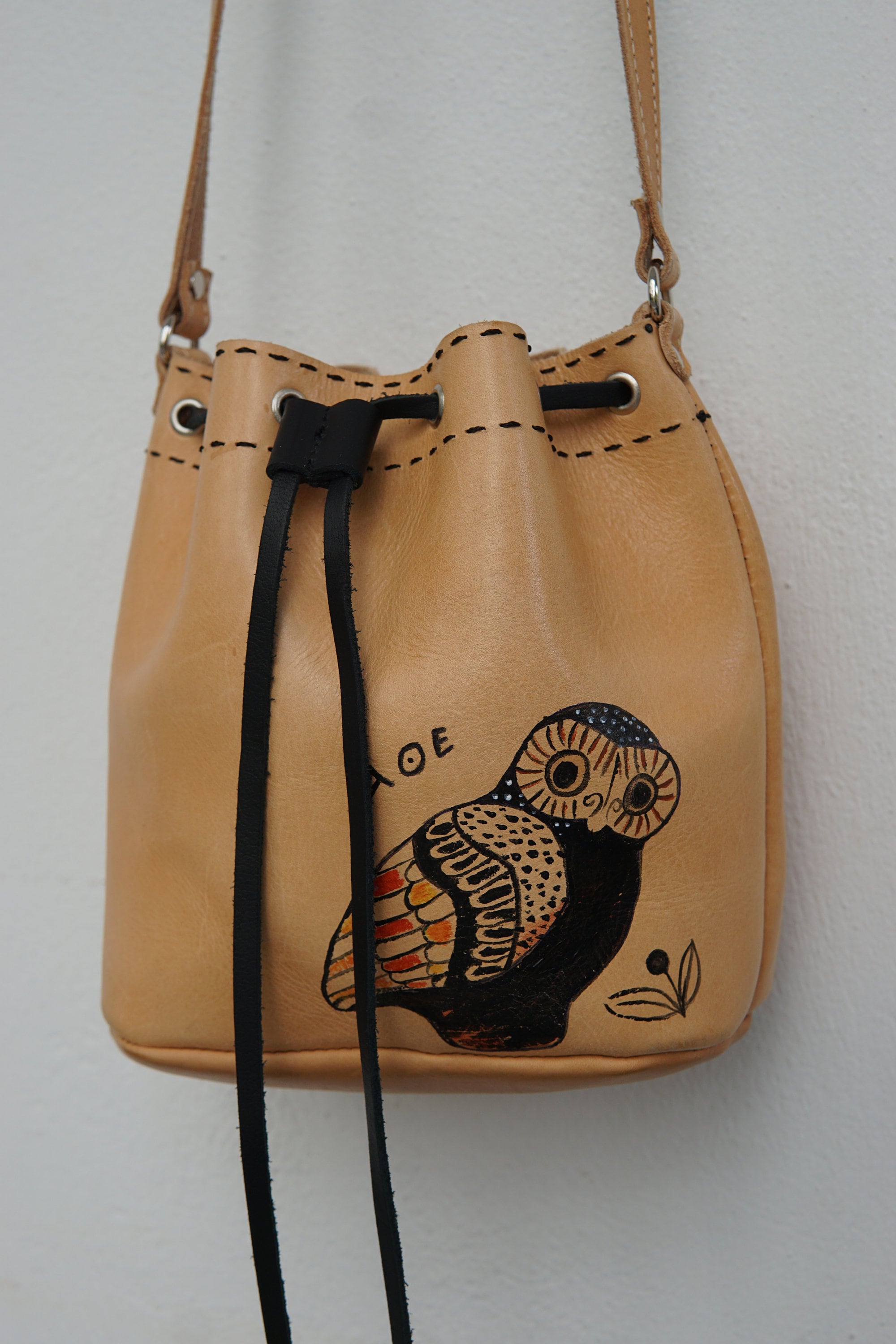 ART BAGS Painted Ancient Greek Bag Saddle Bag Crossbody Etsy