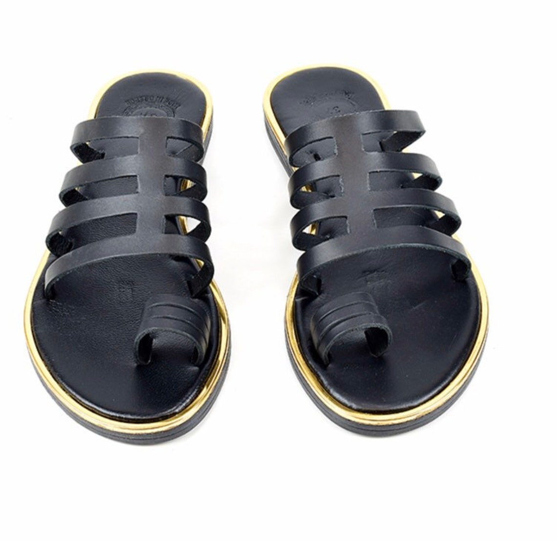 Hermes H Sandals Huaracha Sandals in Black Ultra Soft Pad | Etsy