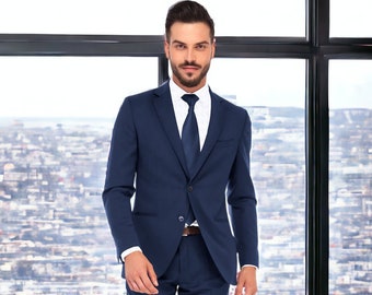 Chemise Noire Quelle Chemise Avec Un Costume Bleu Costume