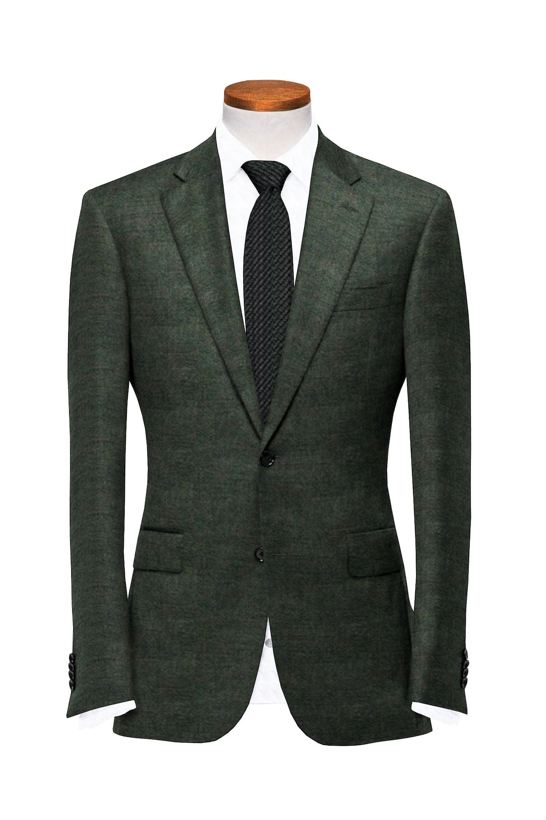 Men's Wool Dark Green Suit Lycra Pant, Ethnic Jacket Etsy — free download