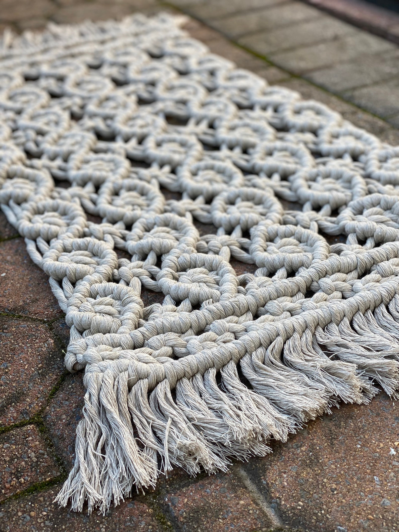 Macrame Rug Macrame Mat Home Decor Door Mat Bath Mat Etsy